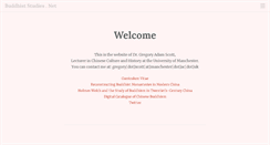 Desktop Screenshot of buddhiststudies.net